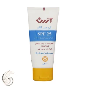 کرم ضد آفتاب SPF25 پوست چرب آردن 50 گرم